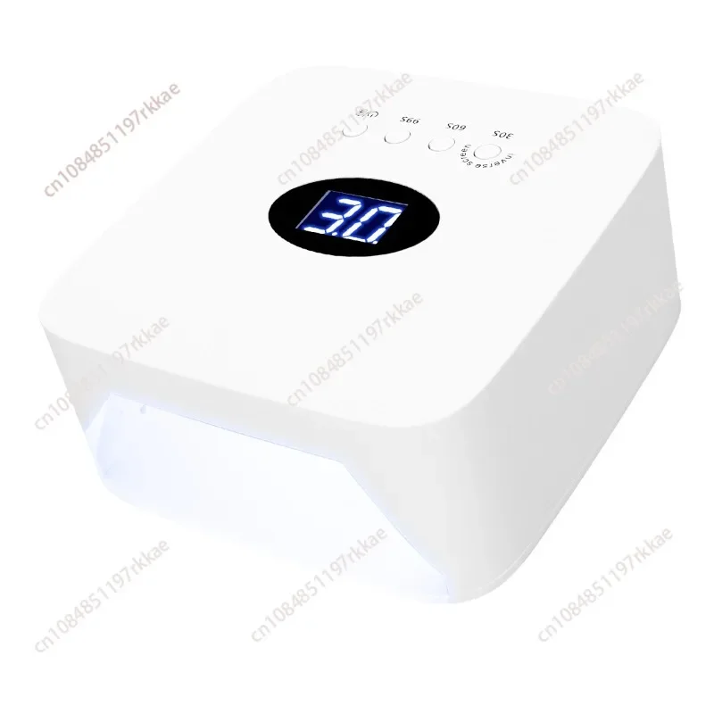 Professional Rechargeable Nail Dryer Nail Lamp UV Lamp Nail Curing Lamp LED with USB Port for Drills Phone Battery Charging