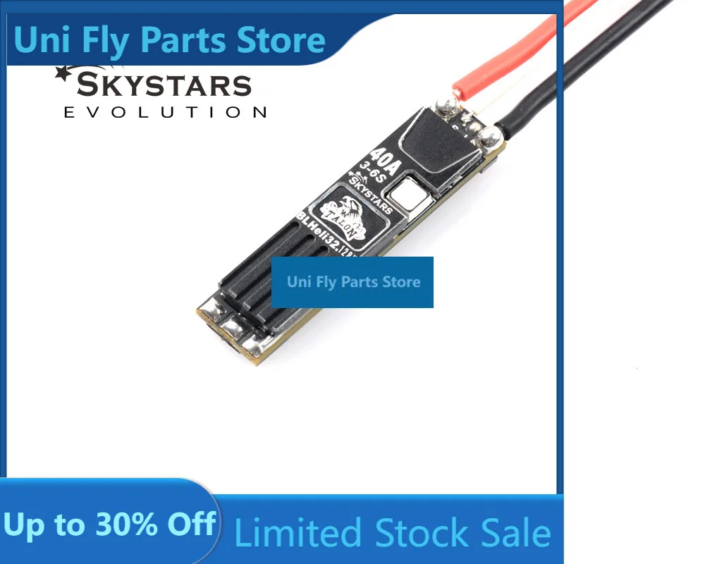 UniFly4 PCS Skystars 40A Blheli_32 128K MCU 3-6S Brushless ESC For QAV 170-330 RC For FPV Racer For RC FPV Racing