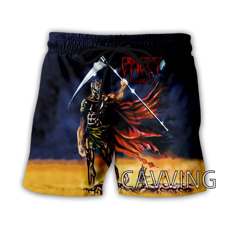 CAVVING 3D Gedruckt Krebs Rock Strand Shorts Streetwear Quick Dry Shorts Sweat-Shorts für Frauen/männer