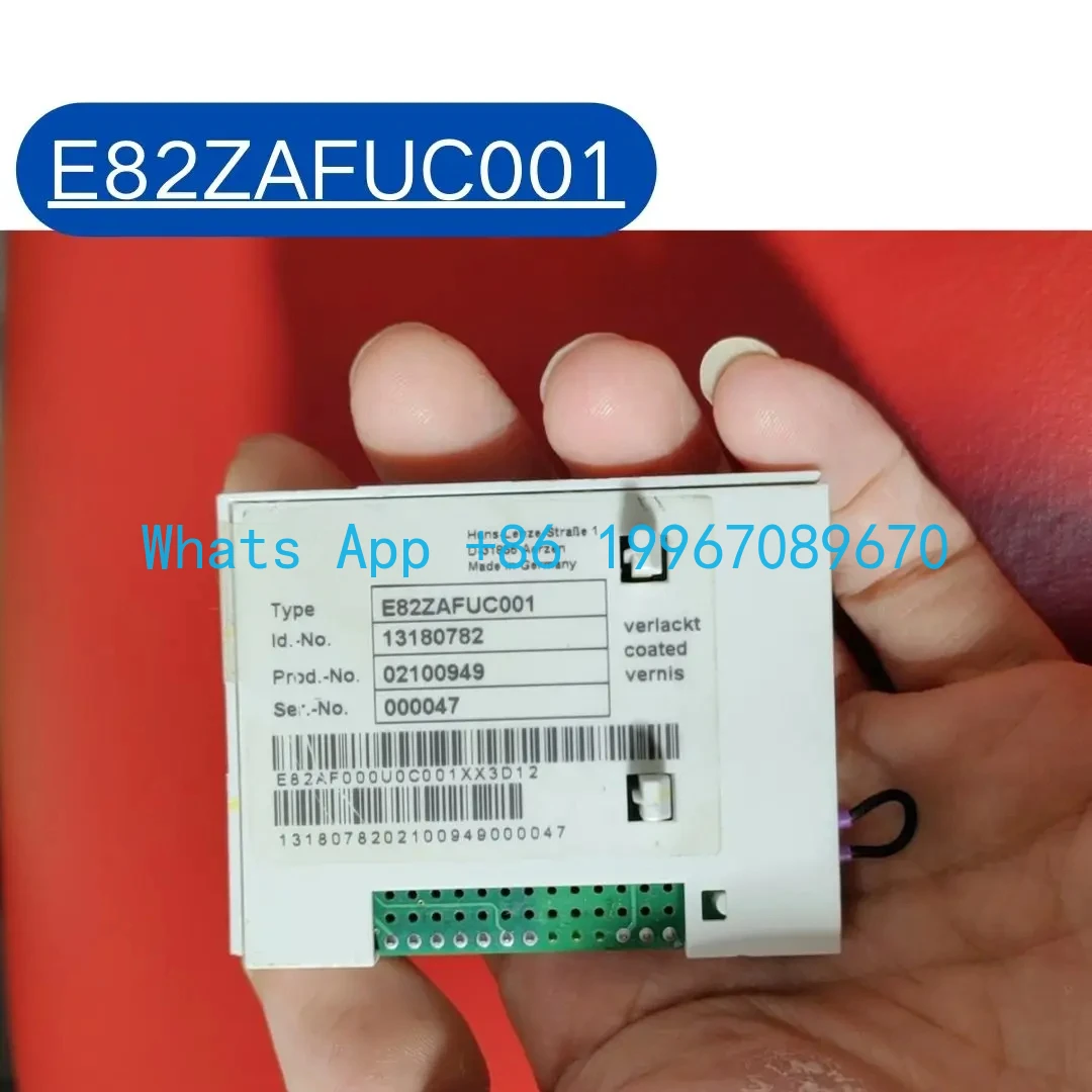 

E82ZAFUC001 IO Communication Module second-hand tested ok