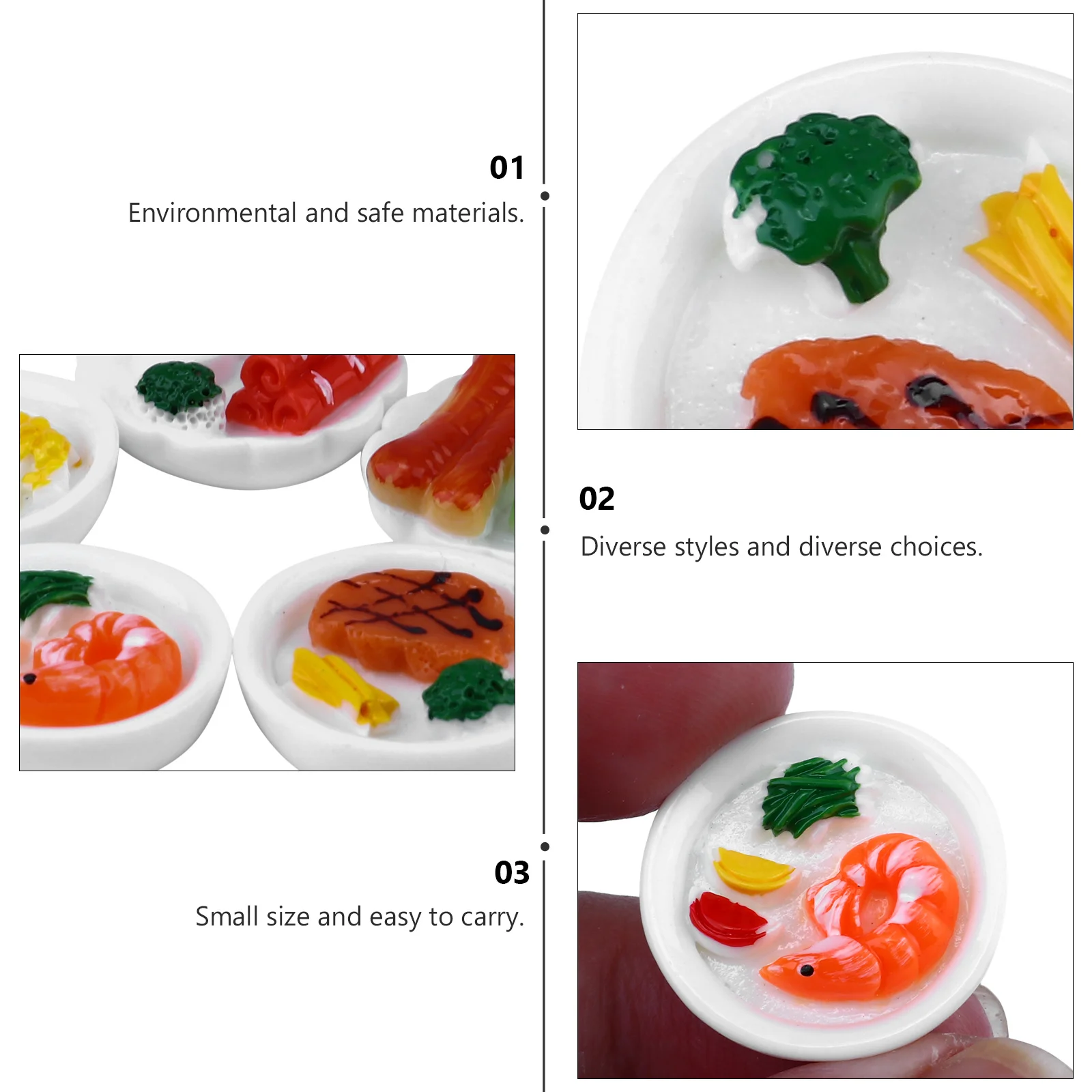 20 шт., подвески для имитации еды, принадлежности для рукоделия из смолы, декоративные украшения для чехла для телефона, аксессуары для самостоятельного изготовления ювелирных изделий, мини