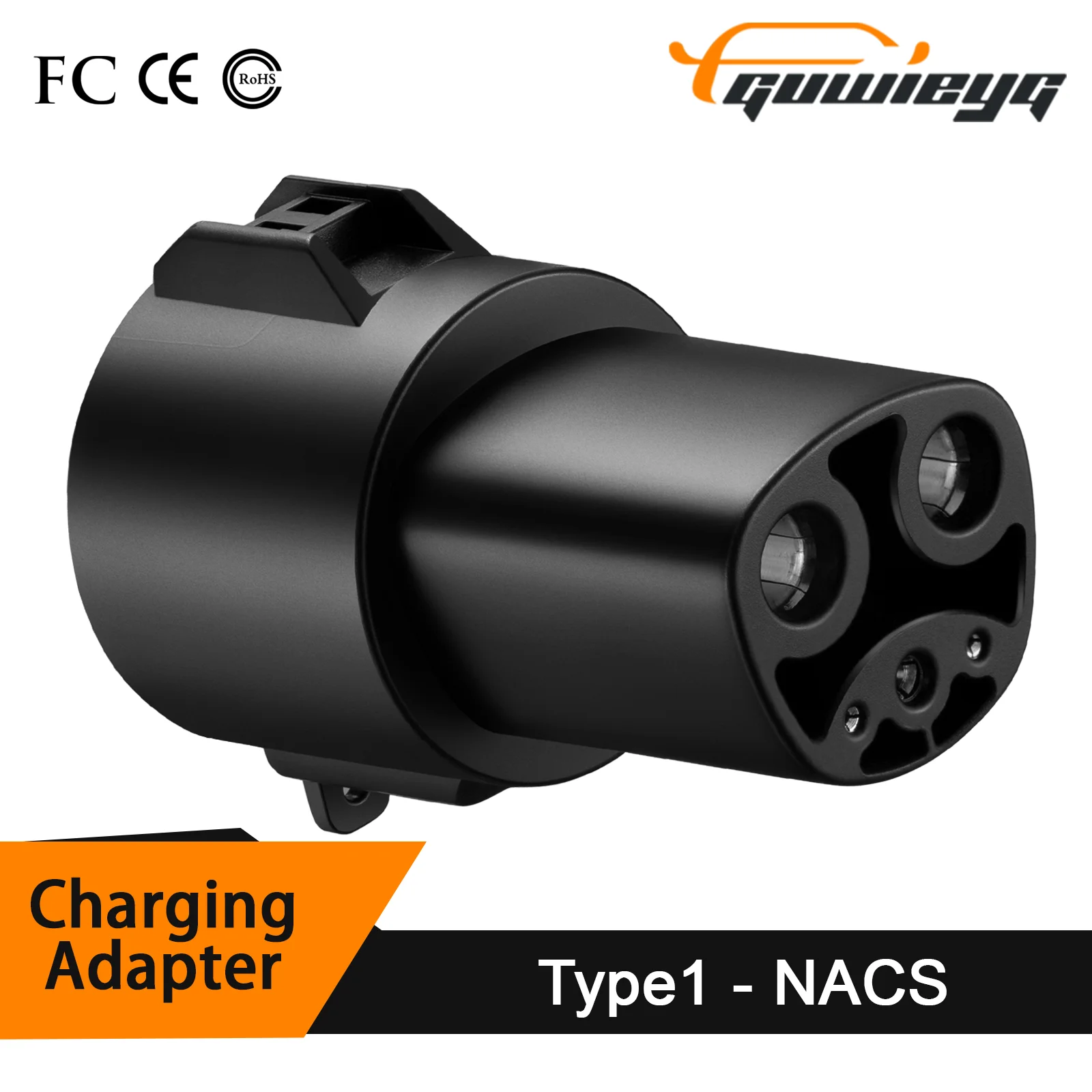 GUWIEYG Type1 for Tesla Adapter J1772 to Tesla Adapter Fit for Tesla Model S/X/3/Y EV Charger Adapter for Tesla