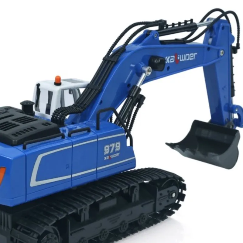 

HUINA 1/18 13550 RC Excavator 11CH Remote Control 350° Digger 2.4G Radio System Model Battery Light Sound USB Charger Toys Gift