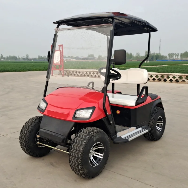 Wholesale Mini 2-Seat Electric Buggy Multifunctional Golf Cart with Off-Road Lithium Battery Electric Golf Car