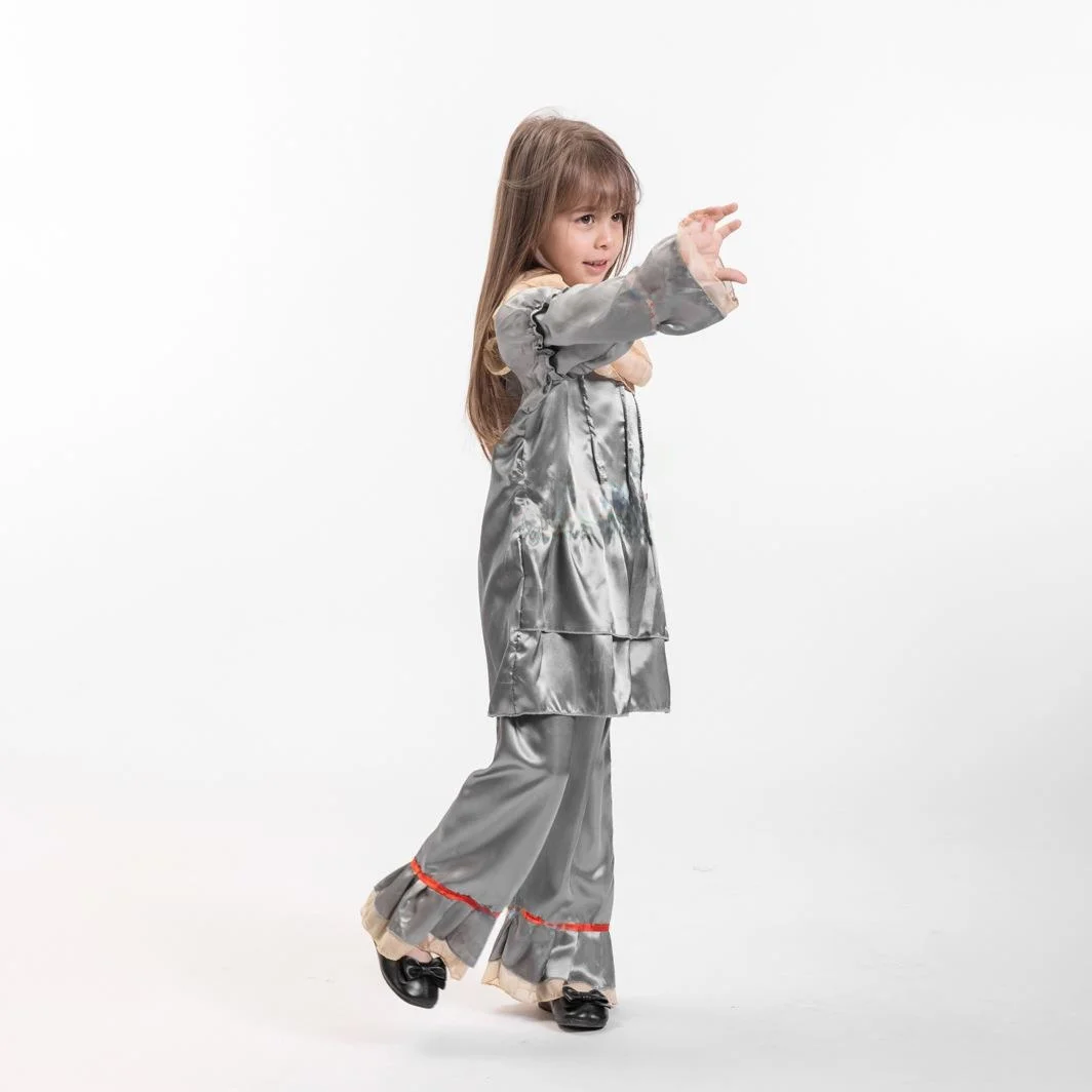 loween Carnival Clown Resurrection Costume Women's Ethnic Stage Wear Traditional Clothing Spring 2024 New Arrival