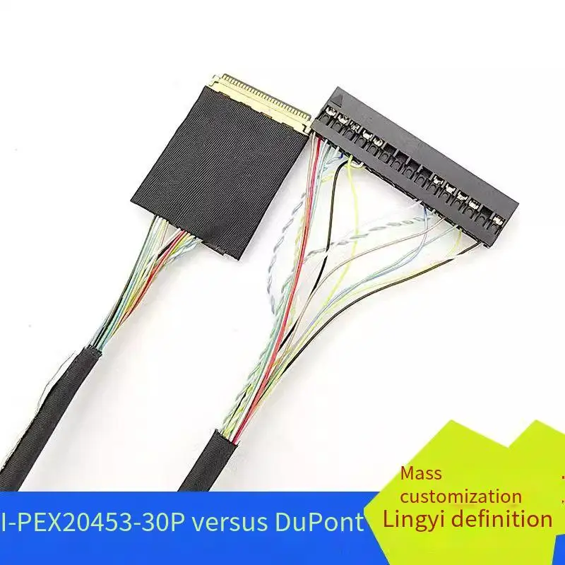 I-PEX20453-30P Defines Industrial X86 Motherboard for 0.5 Spacing of DuPont Teflon EDP screen line