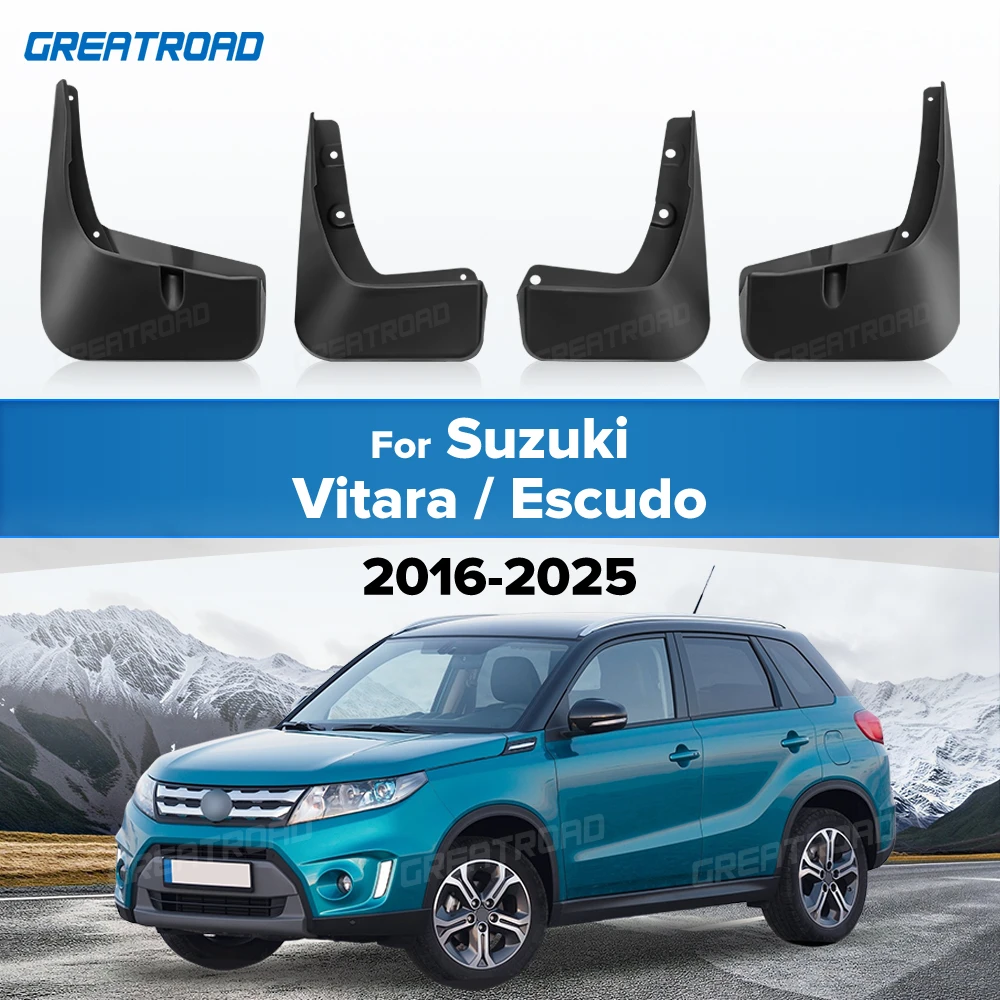 Fender For Suzuki Vitara / Escudo 2016-2025 2020 2021 2022 2023 2024 Mudflaps Splash Guards Mudguards Mud Flaps car Accessories