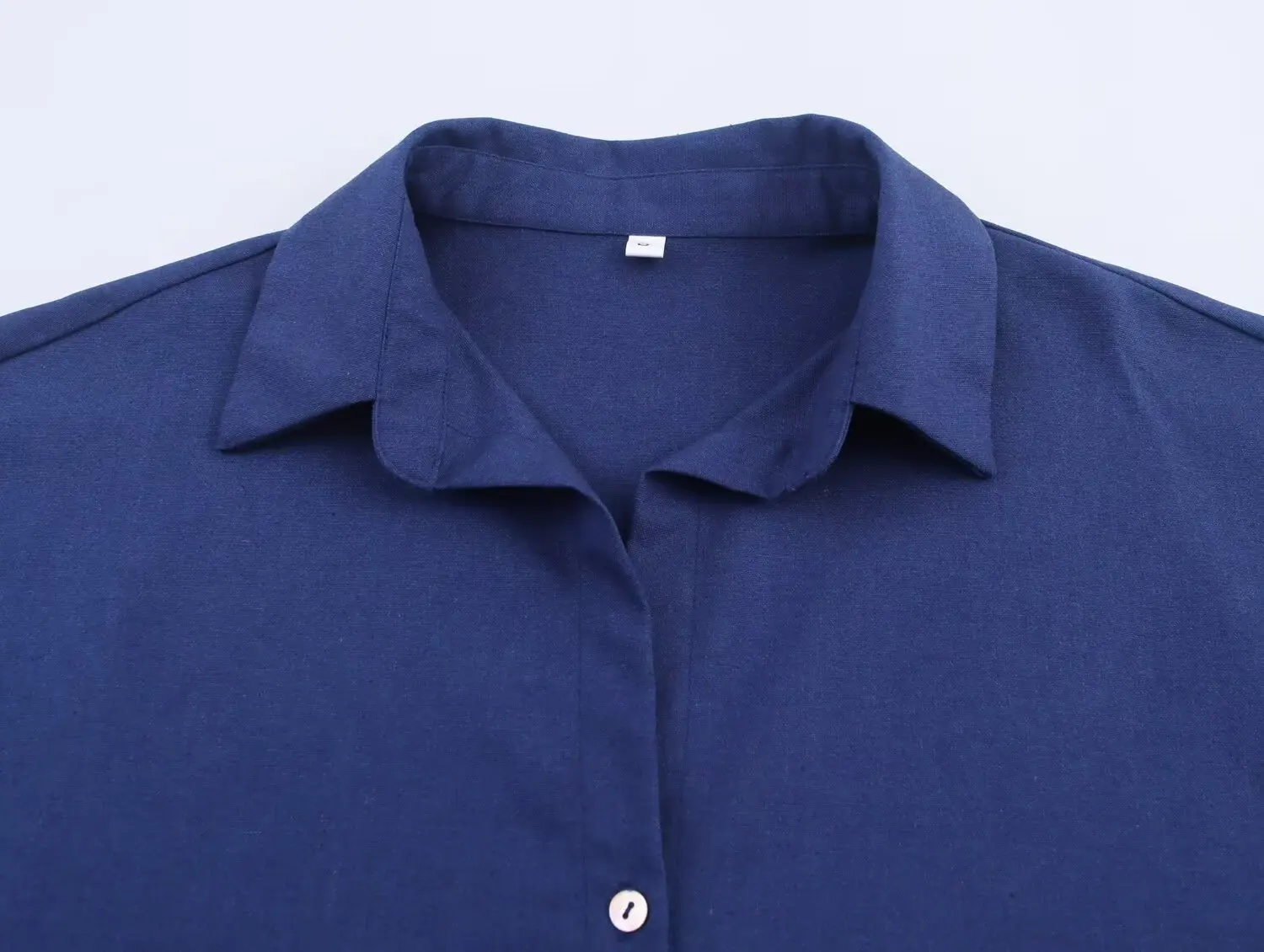 Maxdutti Women's French Lazy Linen Shirt Women Top Autumn Blouse Women Long Sleeve Shirt Girls