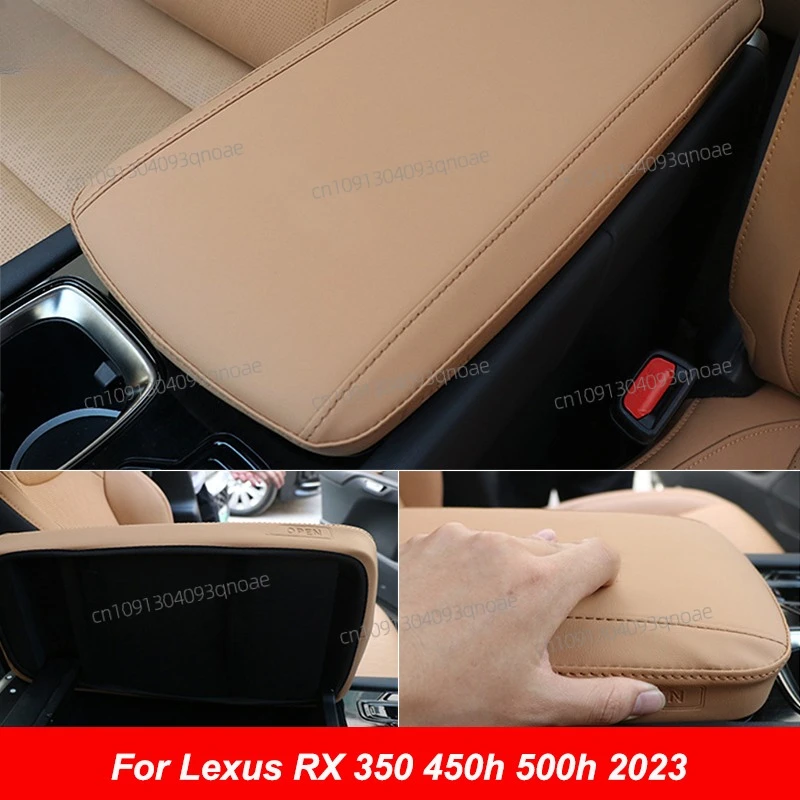 

For Lexus RX 350 450h 500h 2023 2024 Center Control Armrest Case Protection Cover Accessories