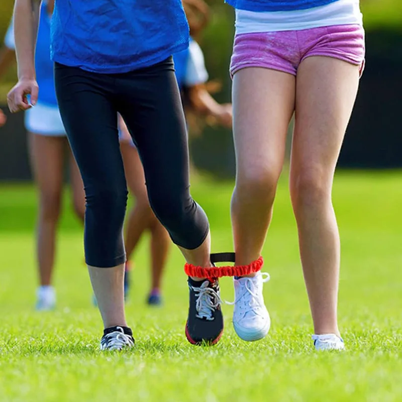 Bandes de course à pattes, corde à cravate élastique, jouets de sport de plein air pour enfants, jouet d'interaction Parent-enfant, accessoires de compétition TMZ, 3/6 pièces