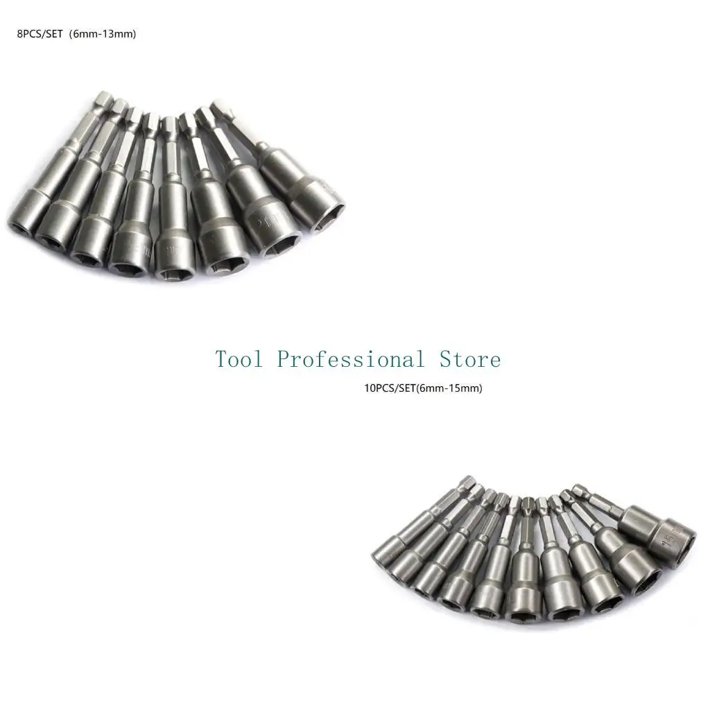 

57QF Hexagonal Socket Adapter Impact Driver Socket Drill Adapter Extension Rod 65mm