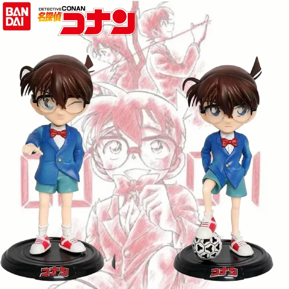 Figurka Anime Detektyw Conan 20 cm Conan Edogawa Kudou Shinichi Figurka Anime Gadżet PVC Model Zabawki dla Dzieci Lalki Prezenty