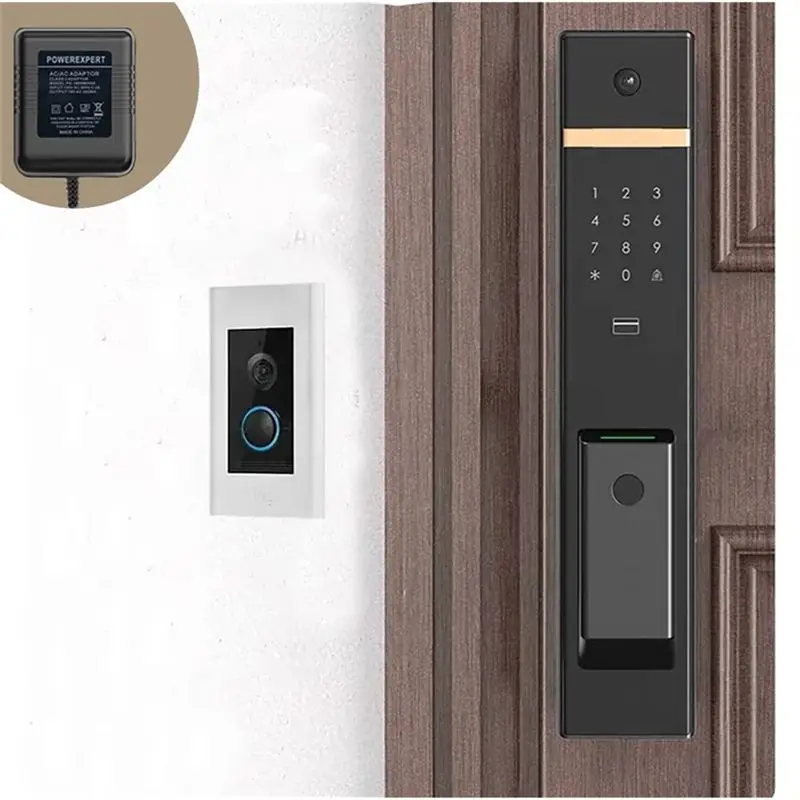 [NEW!A08R】 FOR Ring Video Doorbell Pro/2, Zmodo Doorbell Compatible 18V AC 500Ma Doorbell Adapter, Video Doorbell Cord