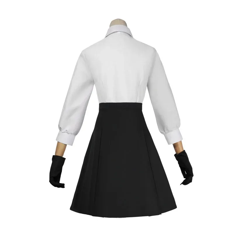 

COSda@Bungo St Dogs Yosano Akiko Cosplay Costume Armed Detective Agency Angel of Death Shirt and Skirts Butterfly AccessoriesCOS