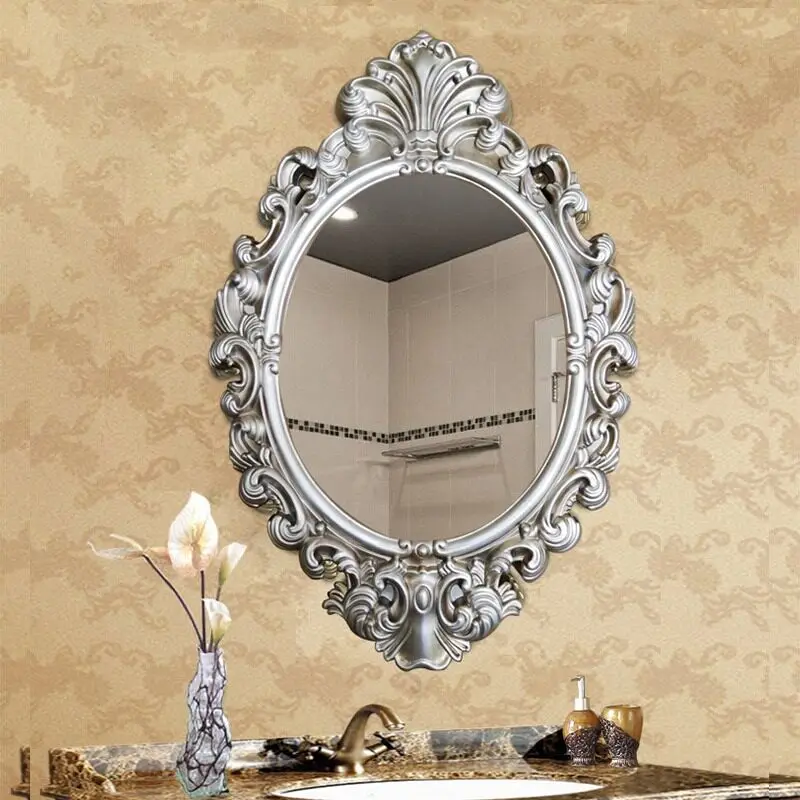 Nordic Wall Mirror Big Hanging Luxury Funky Men Bedroom Bathroom Items Girls Vanity Mirror Living Room Espelhos Home Products