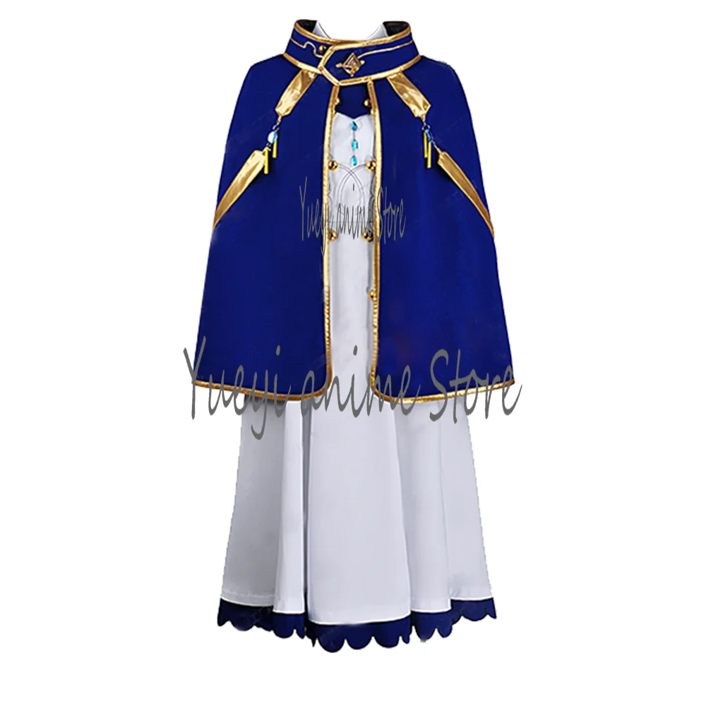 

Women's Cosplay The Red Hair Akagami No Shirayuki-hime Shirayuki Costume Halloween Party cos with Cloak