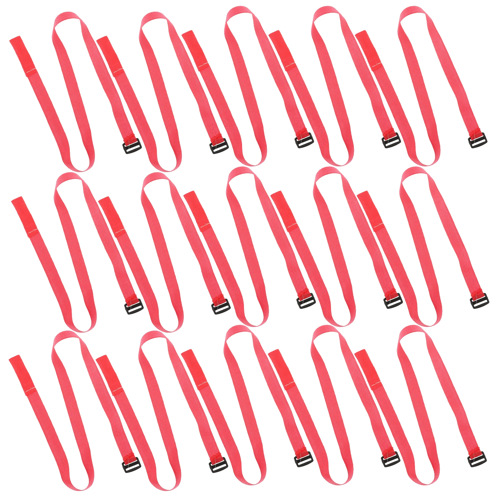 

20pcs Red 100cm x 2 3cm Scooter Tow Rope Kids Swaying Car Pulling Strap Wear Resistant Thickened Reusable Child Toy