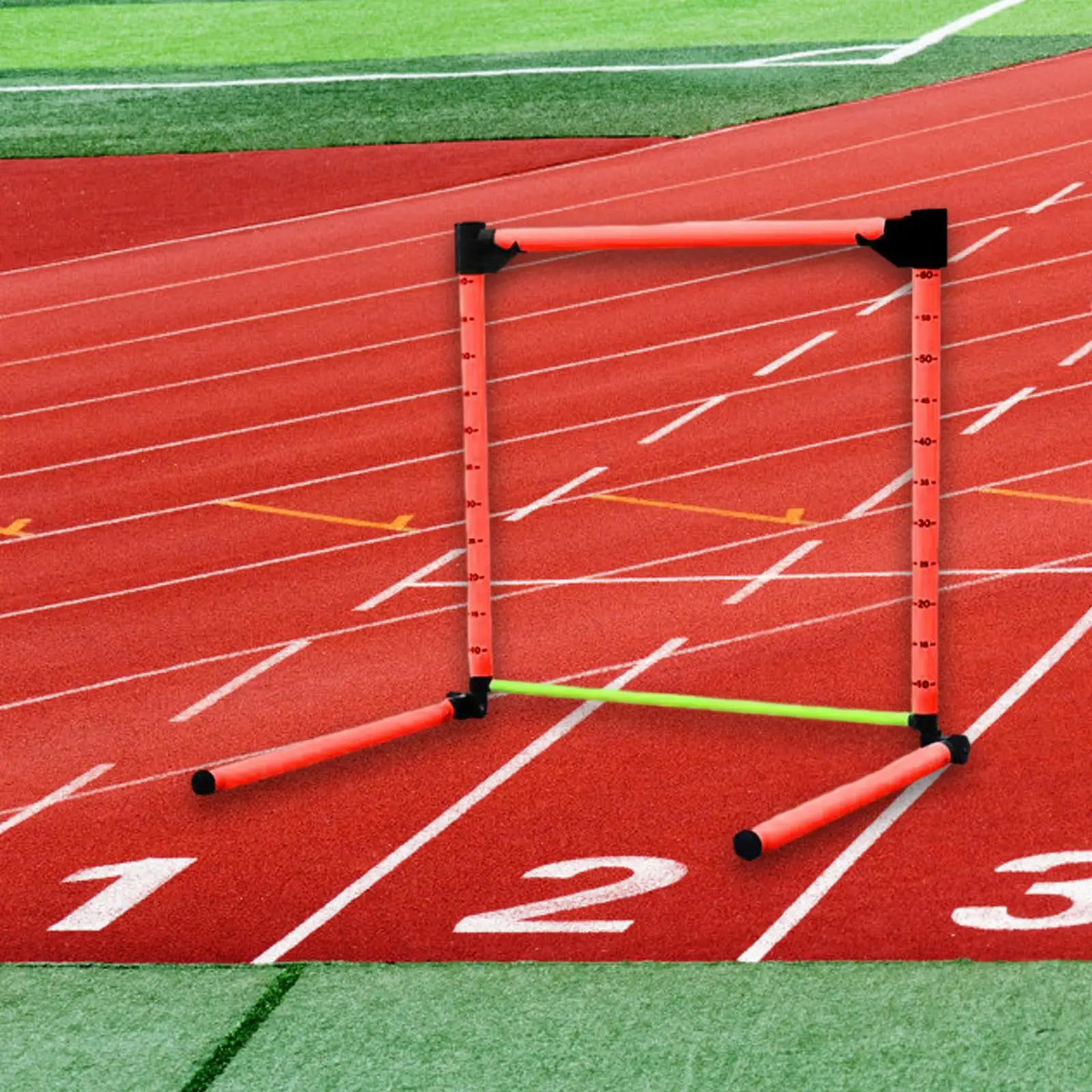 Hurdles de agilidad deportiva, velocidad y agilidad de escala ajustable, equipo de entrenamiento, obstáculos de velocidad para salto de béisbol y correr