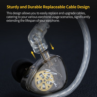 KZ Merga Bass headphones, sports in-ear headphones, noise-cancelling high-fidelity headphones, new ch