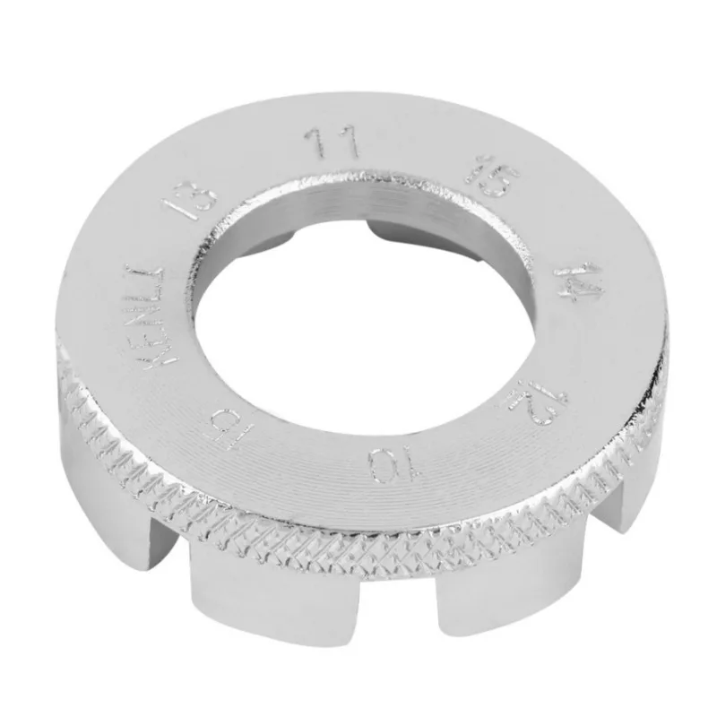 

Ключ для обода велосипедного колеса, мини-регулирующий гаечный ключ, 8-сторонний ключ для натяжения велосипедных спиц, инструменты для ремонта оси сноса велосипеда