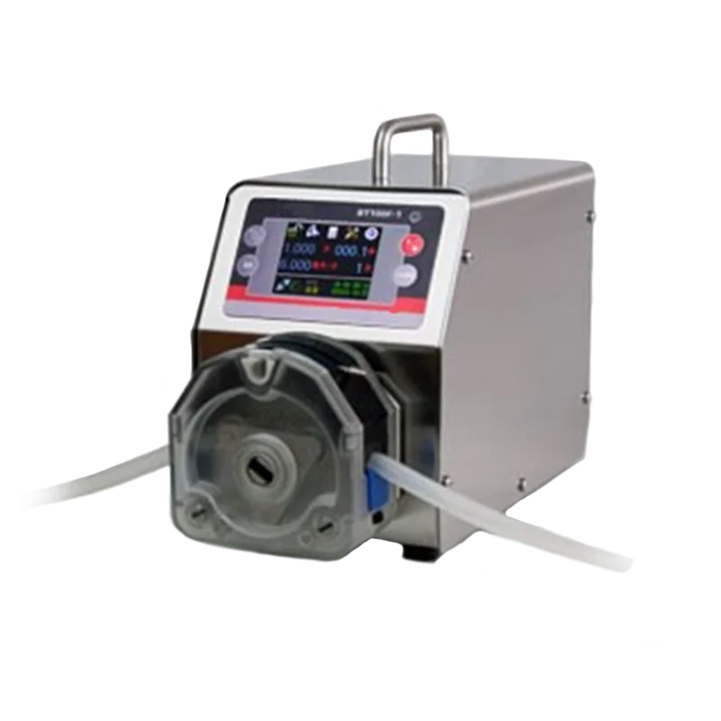 

BT100F-1 Lab Double-deck Isolation Structure LCD Touch Screen Intelligent Temperature-control Dispensing Peristaltic Fluid Pump