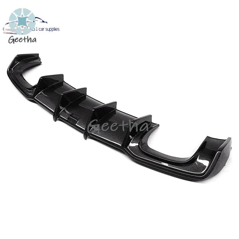 

For 17-18 A3 Sline S3 Rear Bumper Diffuser KB Style Carbon Fiber Rear Lip Diffuser For S3