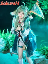 Huohuo Cosplay Costume Game Honkai: Star Rail SakuraSakura-N Honkai Women Cute Costume Honkai Huo Huo Tail Cosplay Christmas