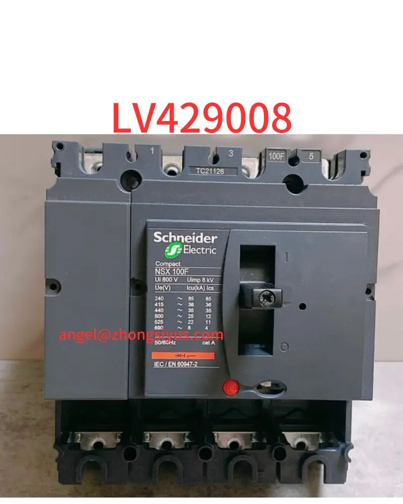 New plastic case circuit breaker LV429008