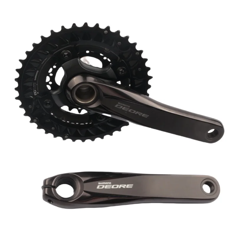 Shimano DEORE M6000 Chainwheel 3x10s دراجة كرانسيت 170 مللي متر 40-30-22T للدراجات الجبلية FC-M6000-3 الأصلي شيمانو اللون الأسود