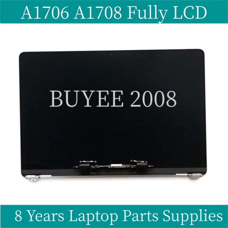 Original Tested Working 13.3” A1706 A1708 Fully LCD For Macbook Pro 13.3 Inch A1708 A1706 LCD Screen Full Assembly Replacement