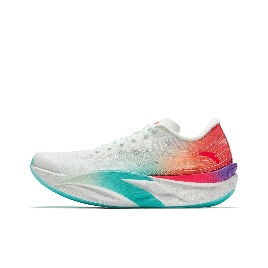 Anta C202 6.0 Slip Resistant And Breathable Low top Casual Running Shoes Men's White Green Orange 112445570-8