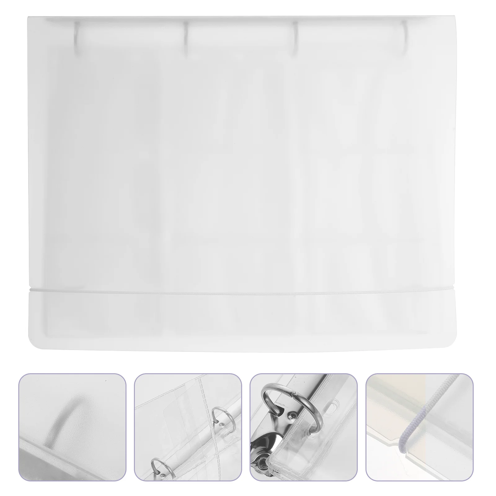 1Set Coin Collection Book Page Thick Transparent Organizer for Badges Stamps Cards Memory Keepsake Album Protector Pockets