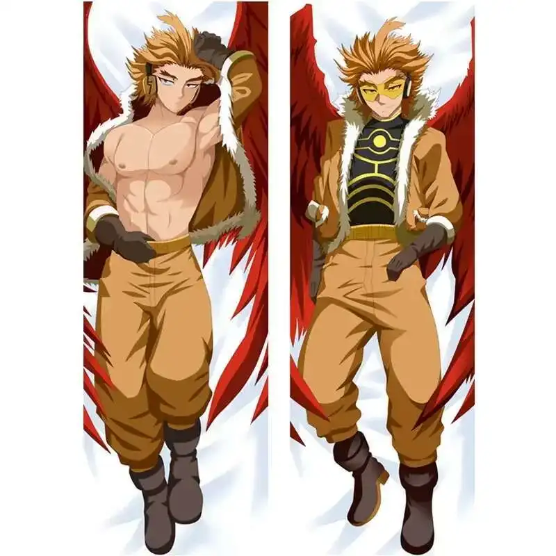Anime My Hero Academia Midoriya Izuku Todoroki Shoto Dakimakura Case dwustronny nadruk 3D łóżko Hing Body 50*160cm poszewki na poduszki