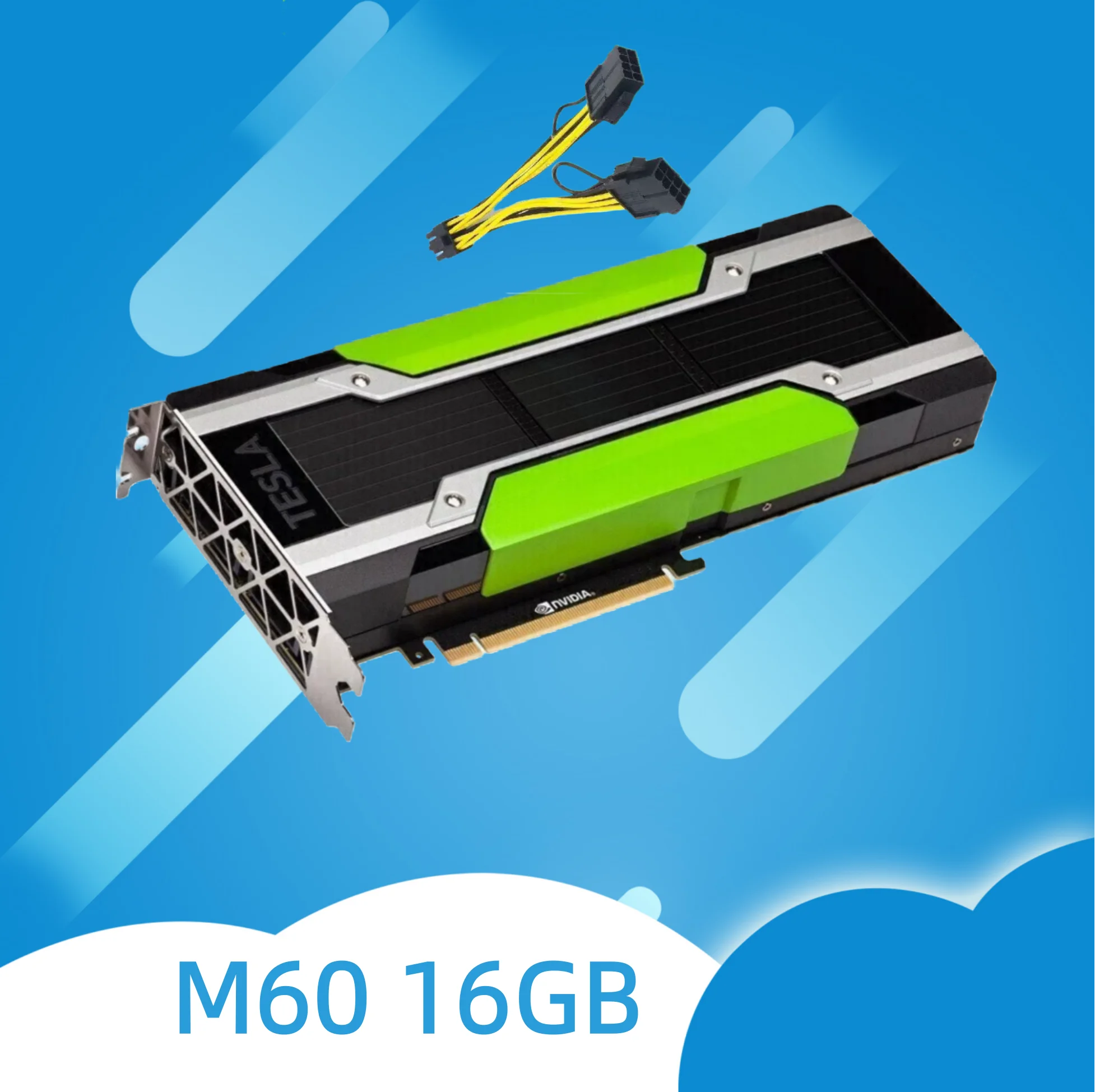 Nvidia M60 16G GPU AIコンピューティンググラフィックカード ディープ
