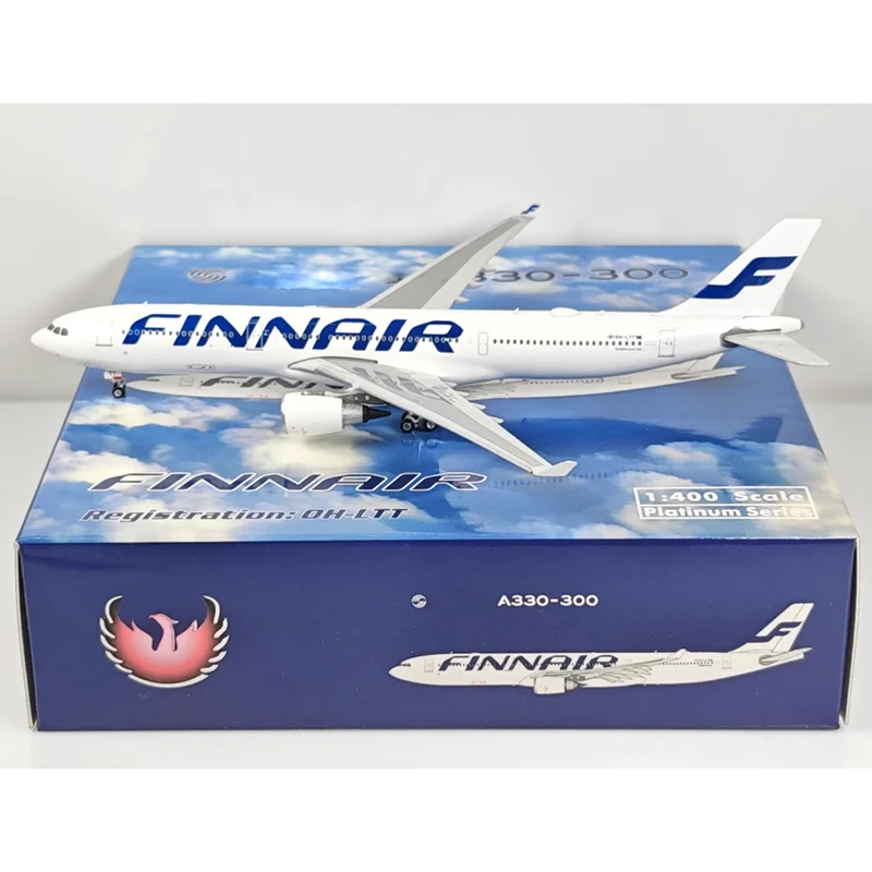 

Phoenix Diecast 1/400 Scale 11572 Finnair A330-300 OH-LTT Alloy Aircraft Model Toy Collection Decoration Toys