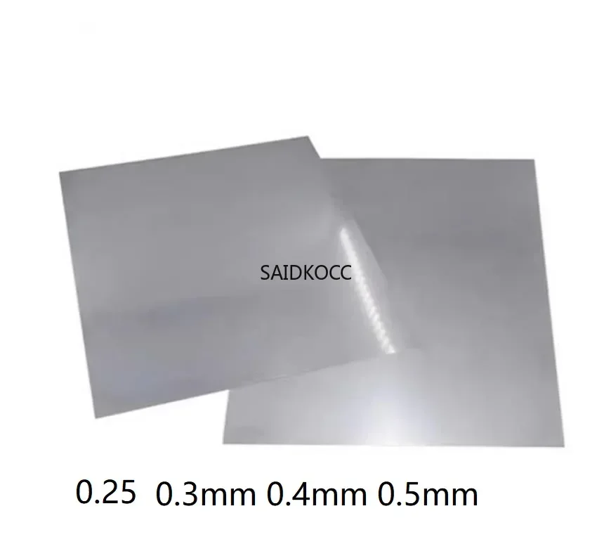 0.3mm 0.4mm 0.5 0.25 AZ31 pure Magnesium sheet 99.95% Mg foil magnesium plate magnesium board mg panel for  Scientific research