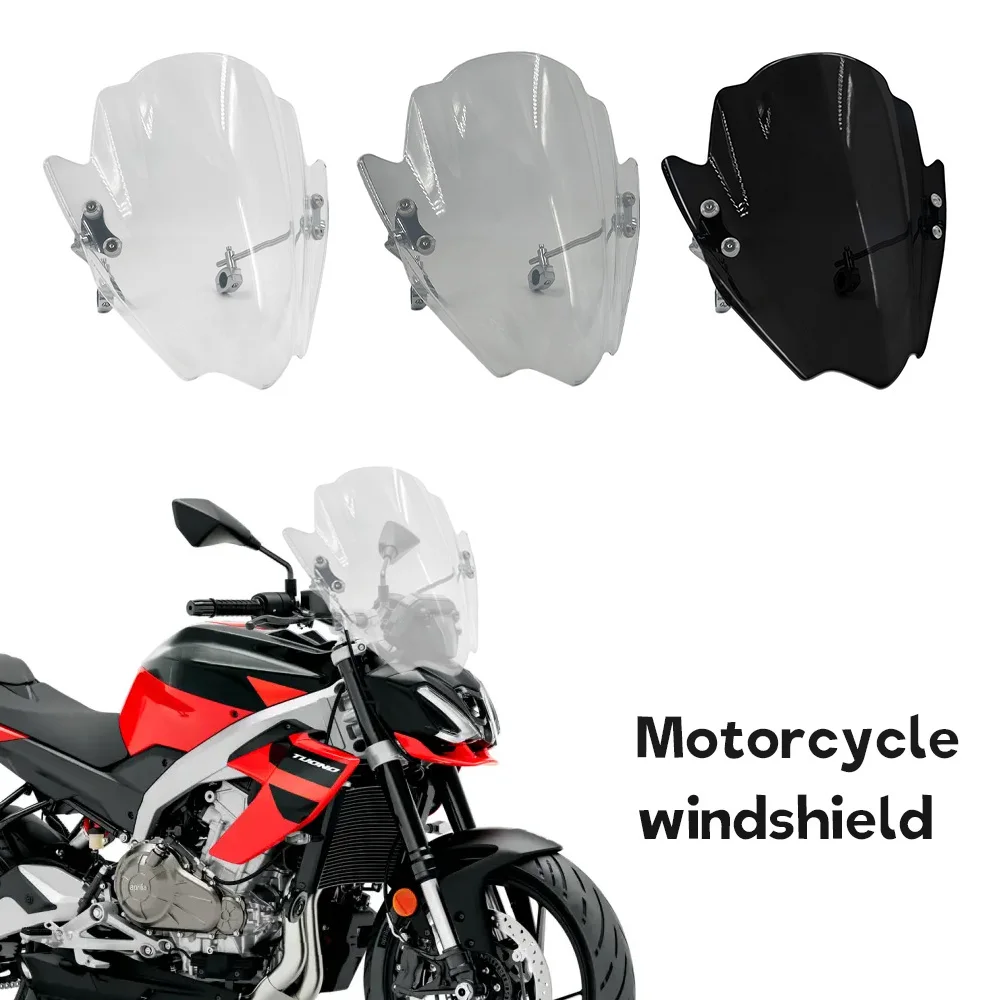 

For Aprilia RS457 RS 457 New Universal Adjustable Windshield Sun Visor Deflector Kit Handlebar tube diameter 22.25.28MM