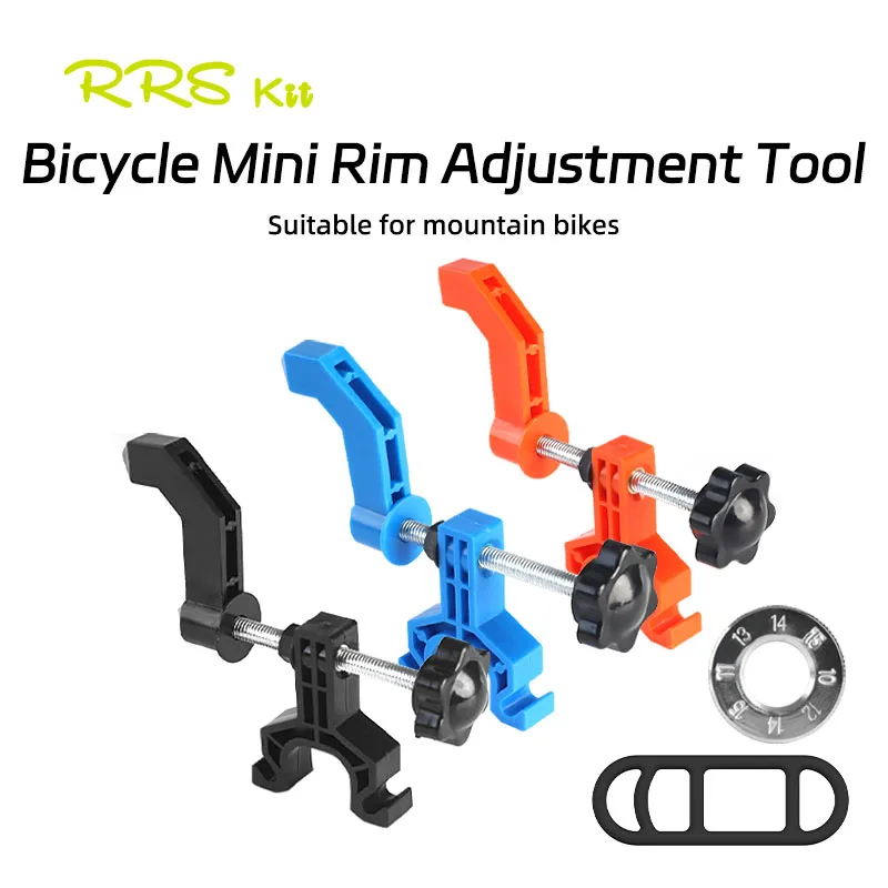 Rrskit Mini Bicycle Wheel Truing Stand Bike  Rims Adjustment Tools MTB Bike Wheel Repair Tools Cycling Accessories