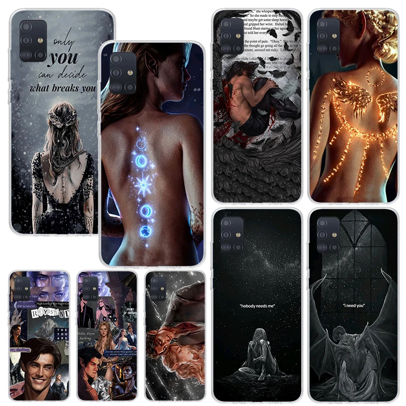 A Court Of Mist And Fury Phone Case For Samsung A51 A41 A31 A21S A11 A01 A71 A50S A40 A30S A20E A10S A70 A6 A7 A8 A9 Plus Back C