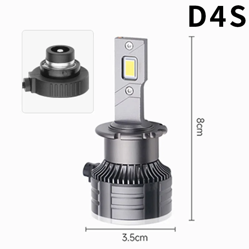 

Enjoy Safe and Clear Night Driving with These LED Car Headlights Bulbs – D1S D2S D3S D4S D5S D8S D2H 12V 35W 6000K