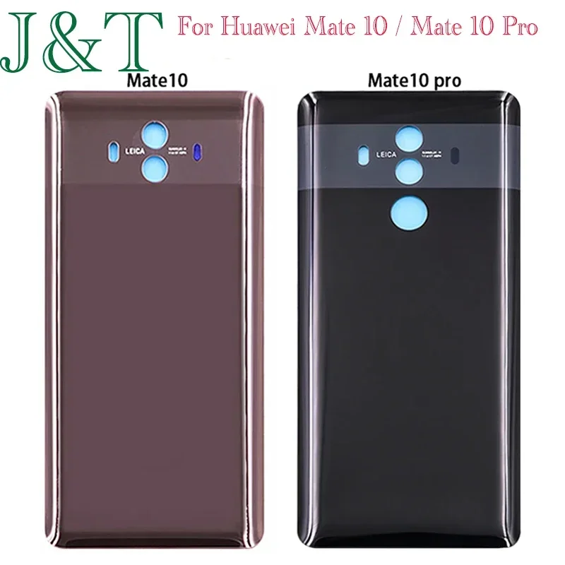 New For Huawei Mate 10 / Mate 10 Pro Battery Back Cover 3D Glass Panel Mate10 Rear Door Battery Housing Case Adhesive Replace