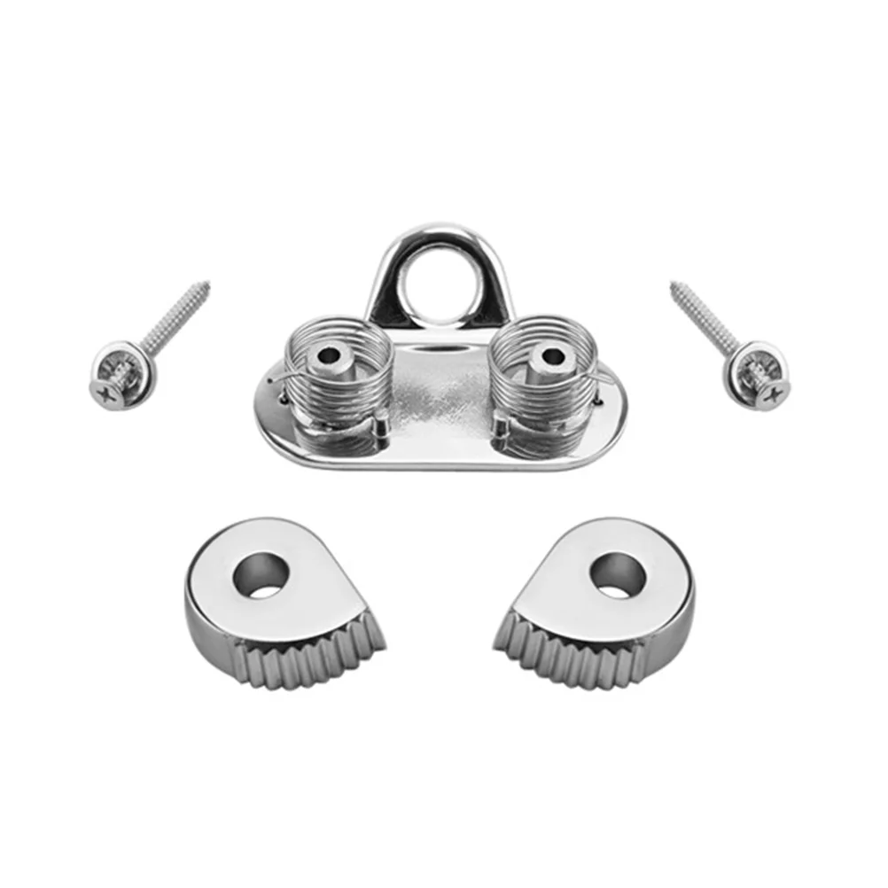 Stainless Steel 316 Cam Cleat with Leading Ring Boat Cam Cleats Fairlead Marine Sailing Sailboat Kayak Canoe Dinghy