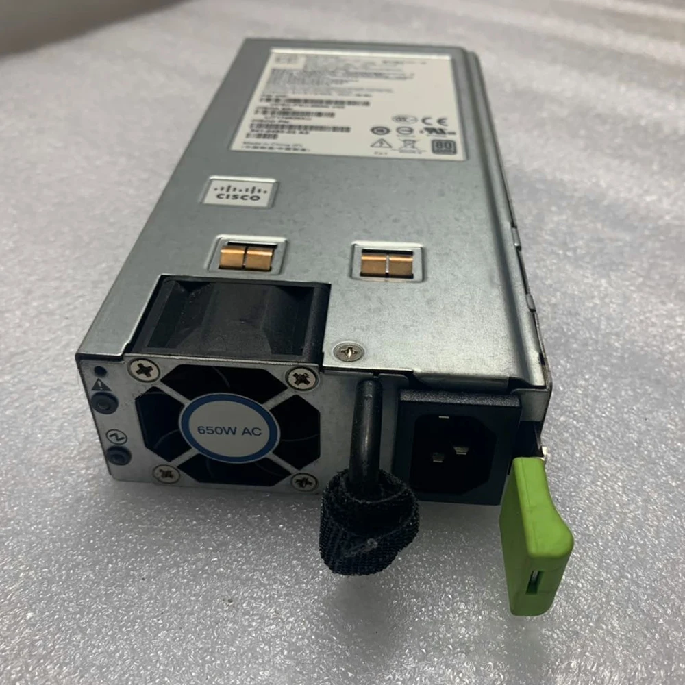 Servidor de trabalho 100% para fonte de alimentação Clsco PS-2651-1-LF 650W UCSC-PUS-650W V02 341-0490-02 A0