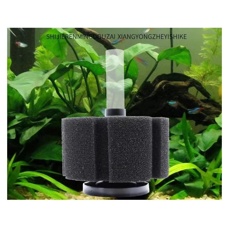 Xinyou Water Sponge Cotton Filter Xy180 280 380 Mini Fish Tank Silent  Aquarium Plant Accessories Foam Fishbowl Ecoflow Akvarium