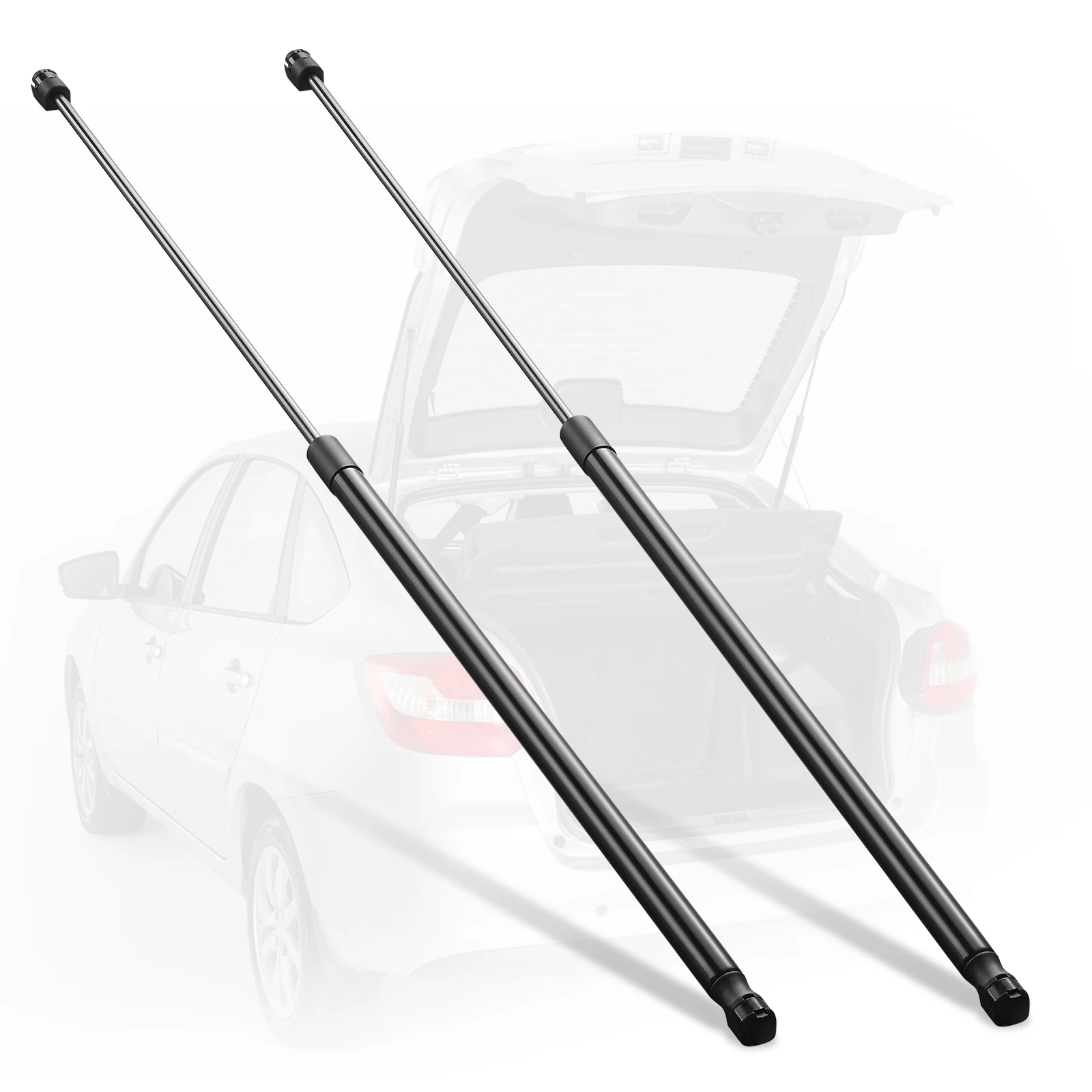 

C1615952 2 шт. 35-дюймовые газовые пружины (амортизаторы) с максимальной нагрузкой 40 фунтов для тяжелых люков, крышек кузова, кемперов