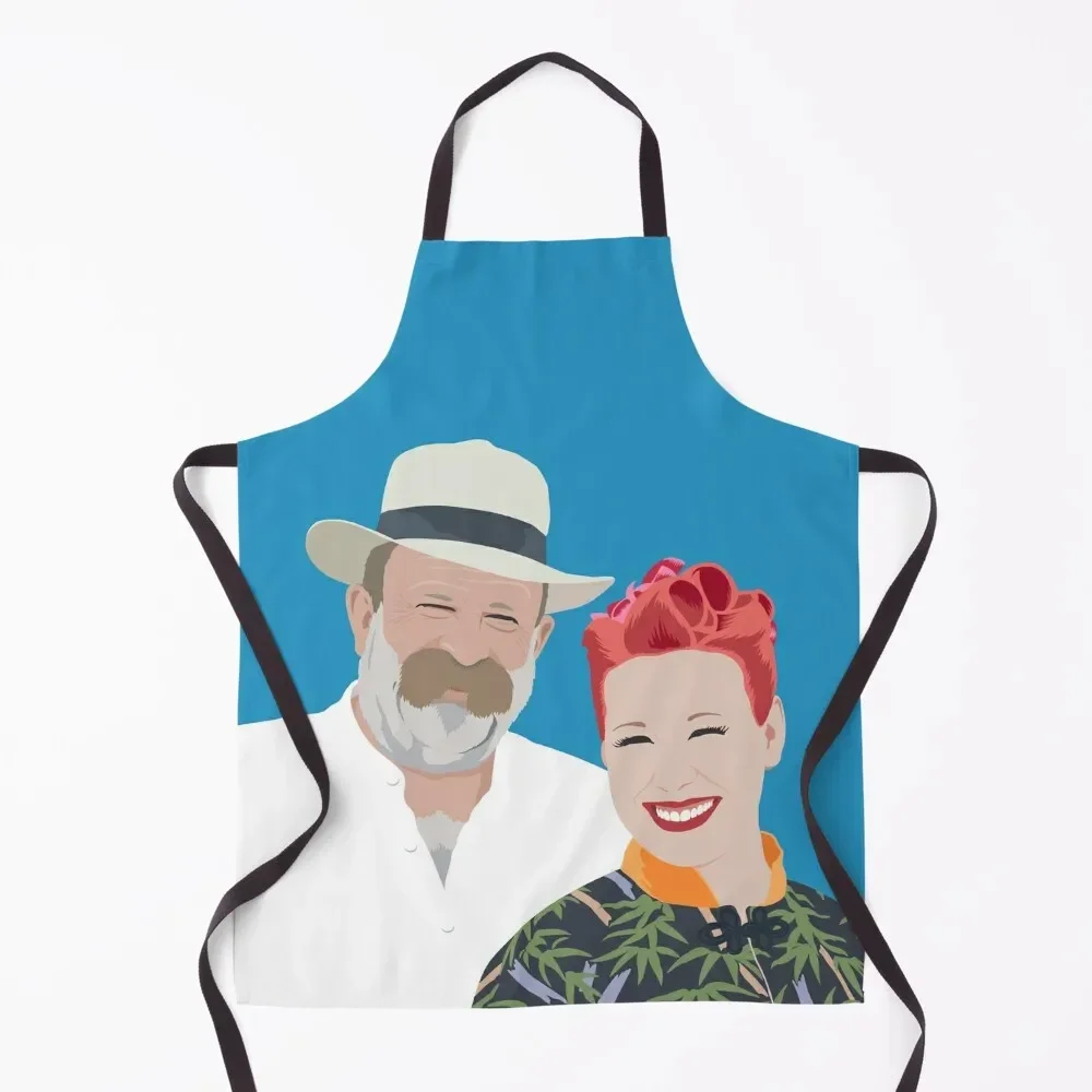 

Castle Antics - BLUE Apron professional kitchen Kitchen accessories Custom Apron