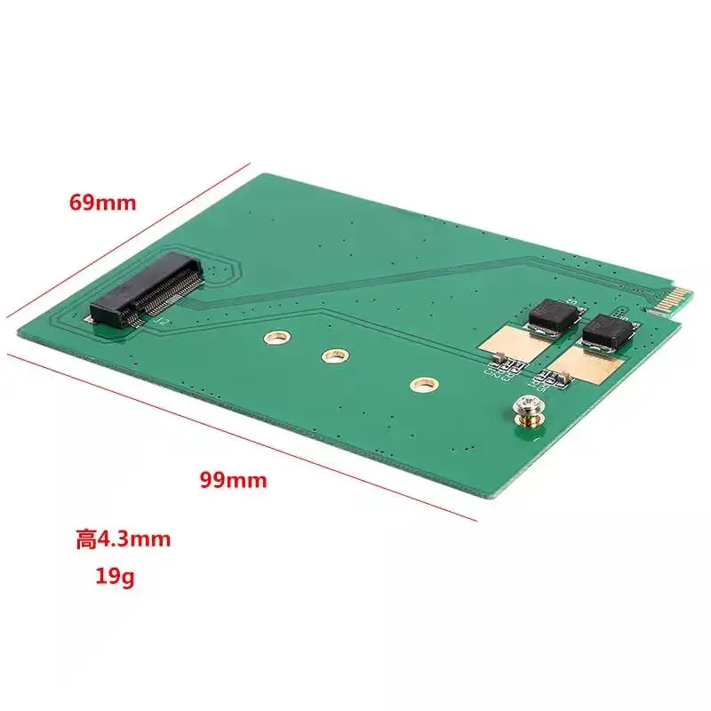 High Speed M.2 NGFF to For WesternDigital WD5000 WD5000MPCK WD5000M22K WD5000M21K adapter