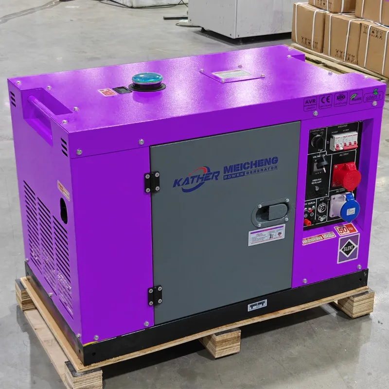5kw 8kw Small Diesel Silent Generators Mobile/Trailer Type Single Phase/Three Phase 10kw 10kva Diesel Generator Price Hot
