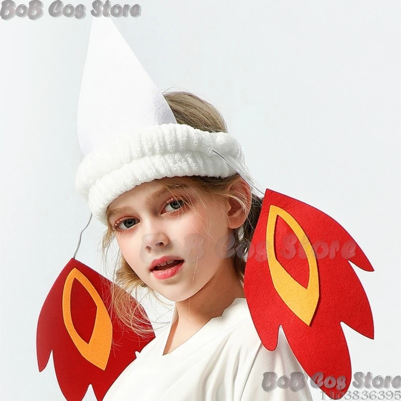 Cute Ghost Cosplay Headwear para homens e mulheres, chapéu de fogo, headset engraçado maluco, suporte kawaii, festa de Halloween, infantil, novo, 2022