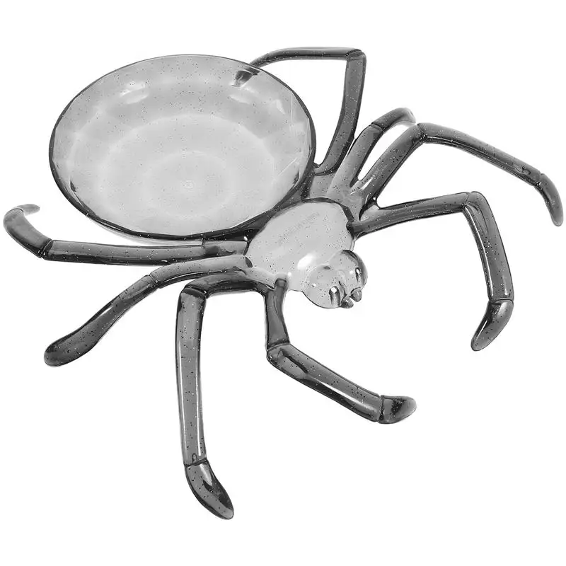 

Halloween Decoration Spider Fruit Snack Candy Plate Restaurant Bar Tabletop Ornaments Ghost Festival Dessert Tray Supply